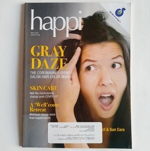 Happi Magazine May, 2020 - Gray Daze - The Coronavirus Upends Salon Hair Market